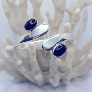 Sterling Silver & Black Onyx Bracelet